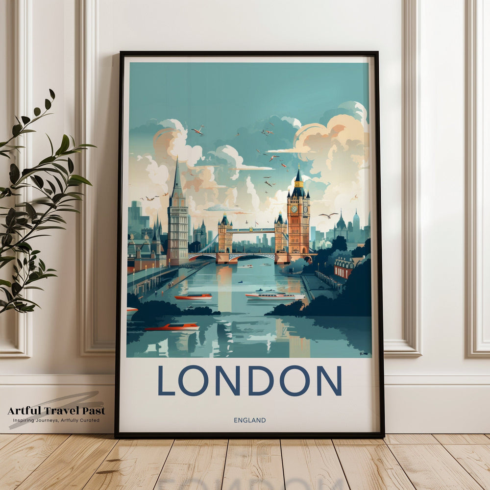 London Poster | England Wall Art | UK Decor