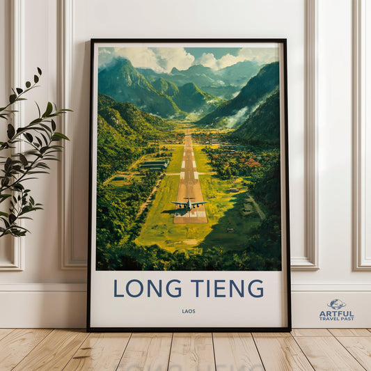 Long Tieng Poster - Laos Wall Art