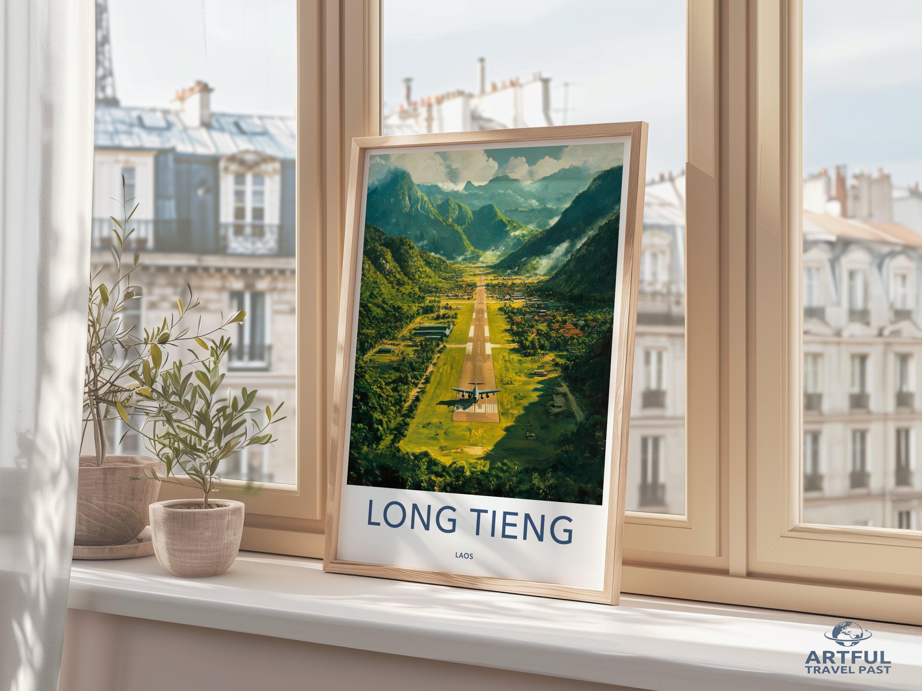 Long Tieng Poster - Laos Wall Art