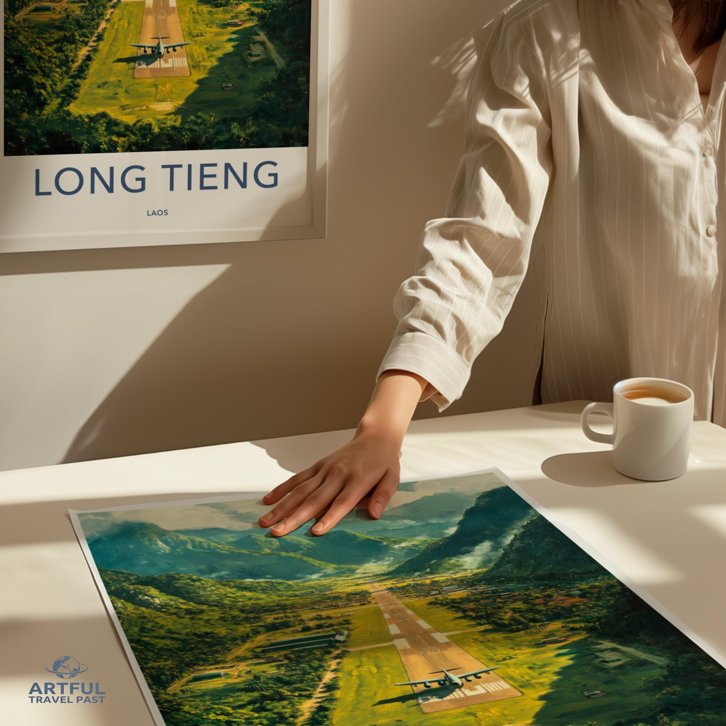 Long Tieng Poster - Laos Wall Art