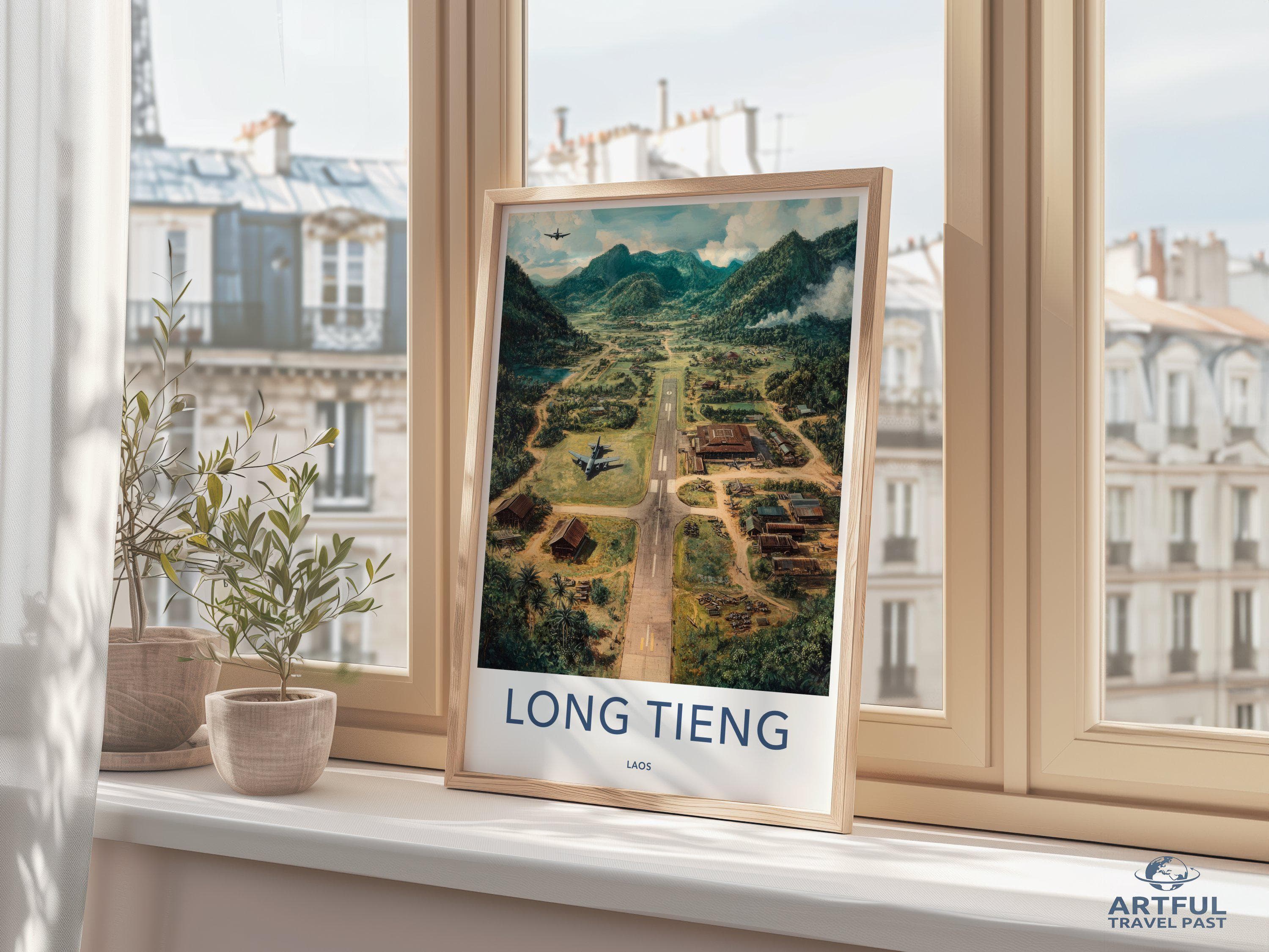 Long Tieng Poster - Laos Wall Art