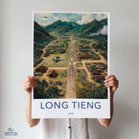 Long Tieng Poster - Laos Wall Art