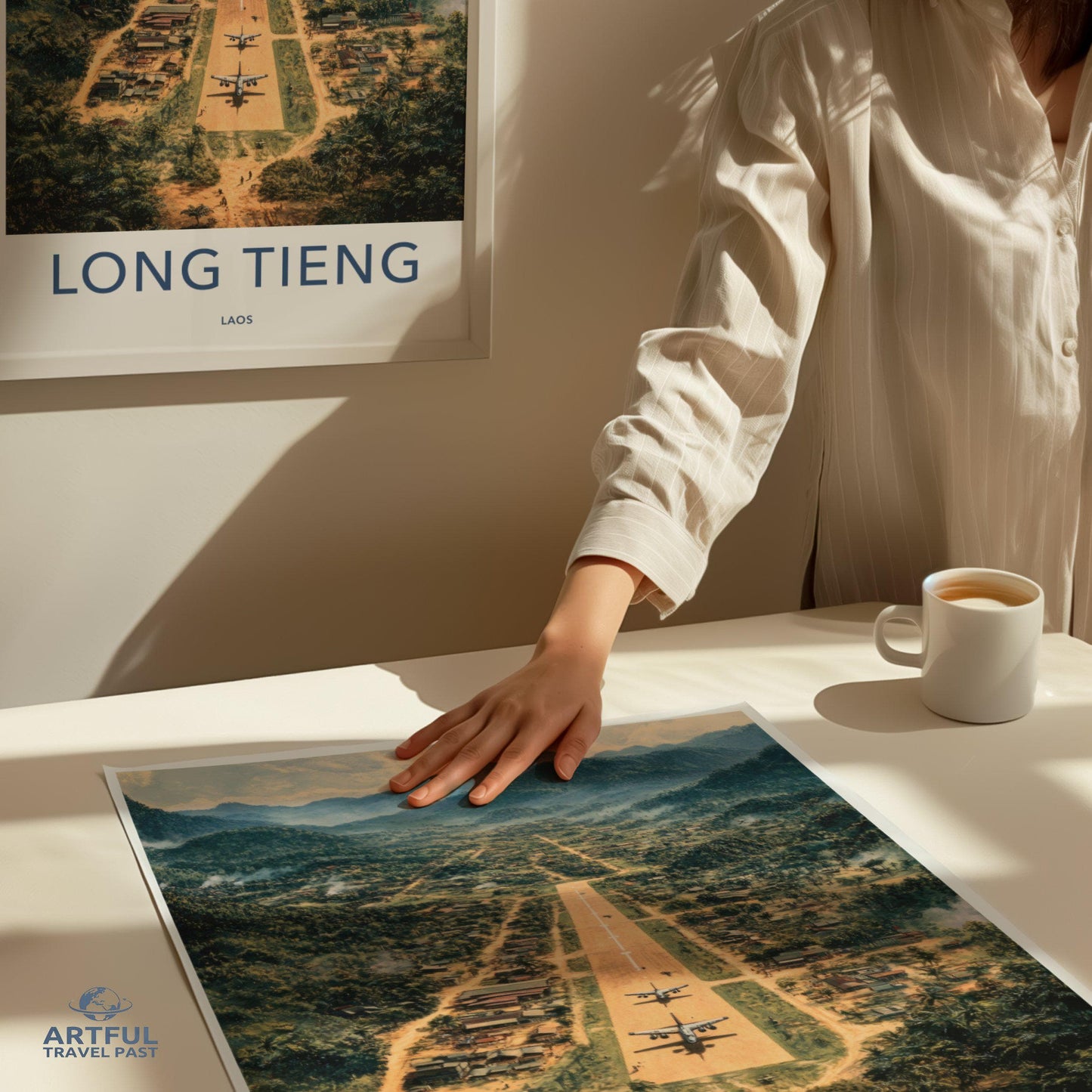 Long Tieng Poster - Laos Wall Art