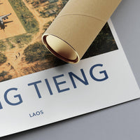 Long Tieng Poster - Laos Wall Art
