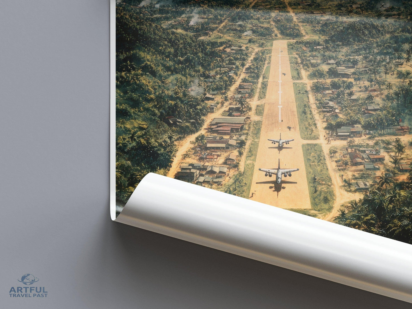 Long Tieng Poster - Laos Wall Art