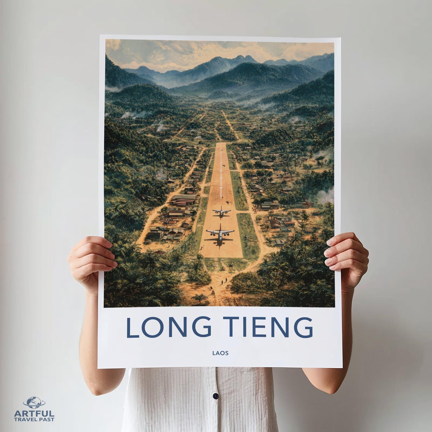 Long Tieng Poster - Laos Wall Art