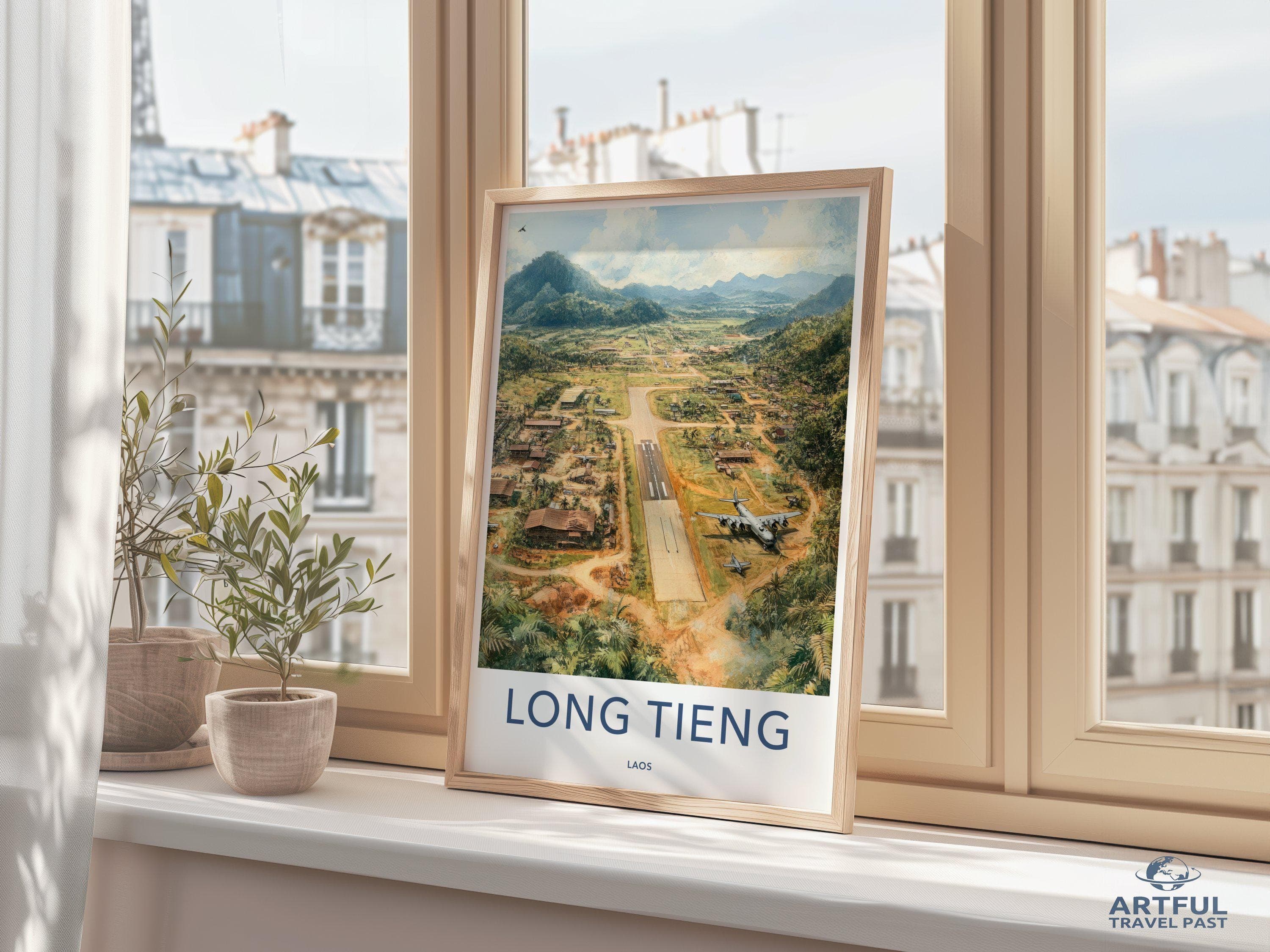 Long Tieng Poster - Laos Wall Art