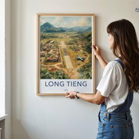 Long Tieng Poster - Laos Wall Art