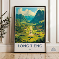 Long Tieng Poster - Laos Wall Art