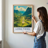 Long Tieng Poster - Laos Wall Art