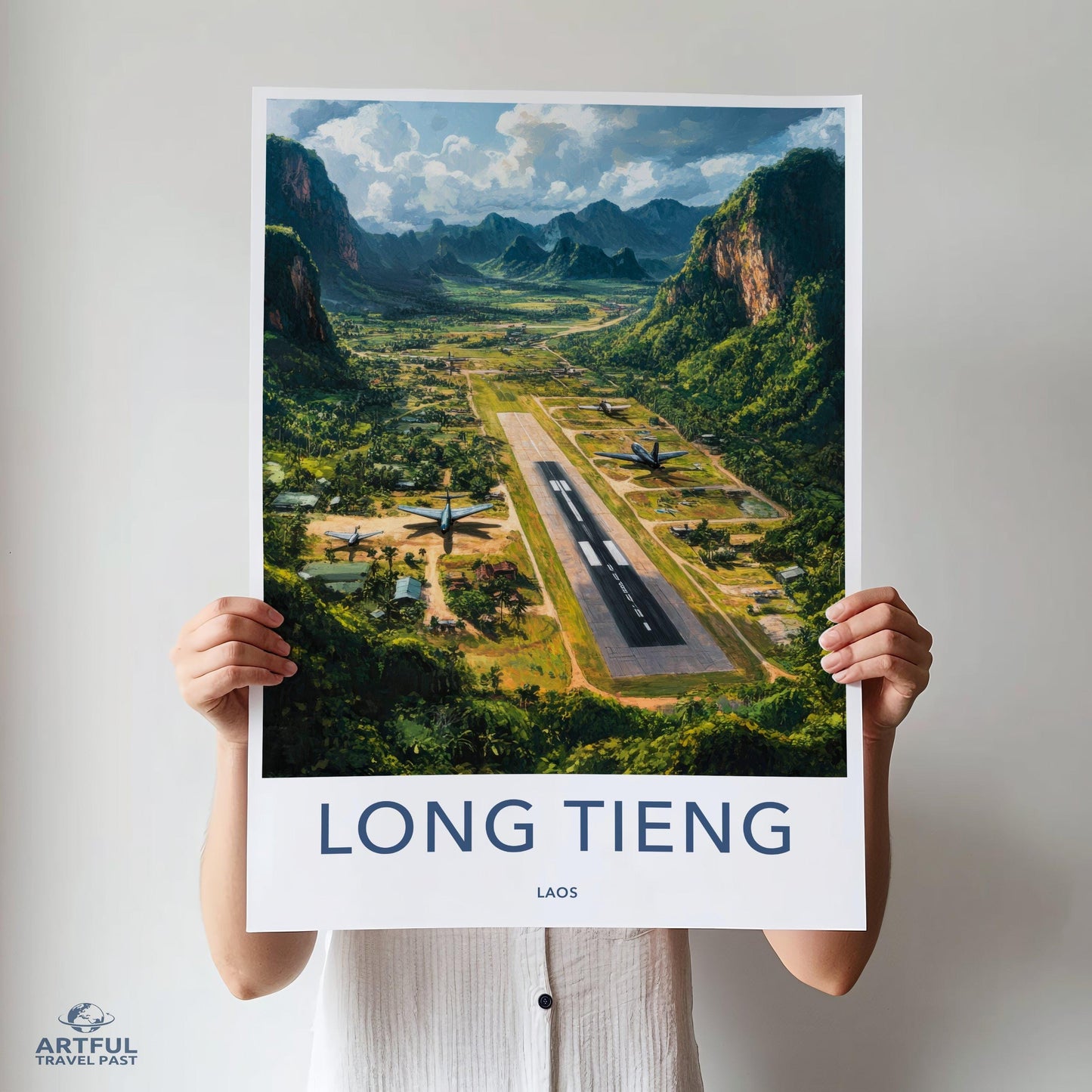 Long Tieng Poster - Laos Wall Art