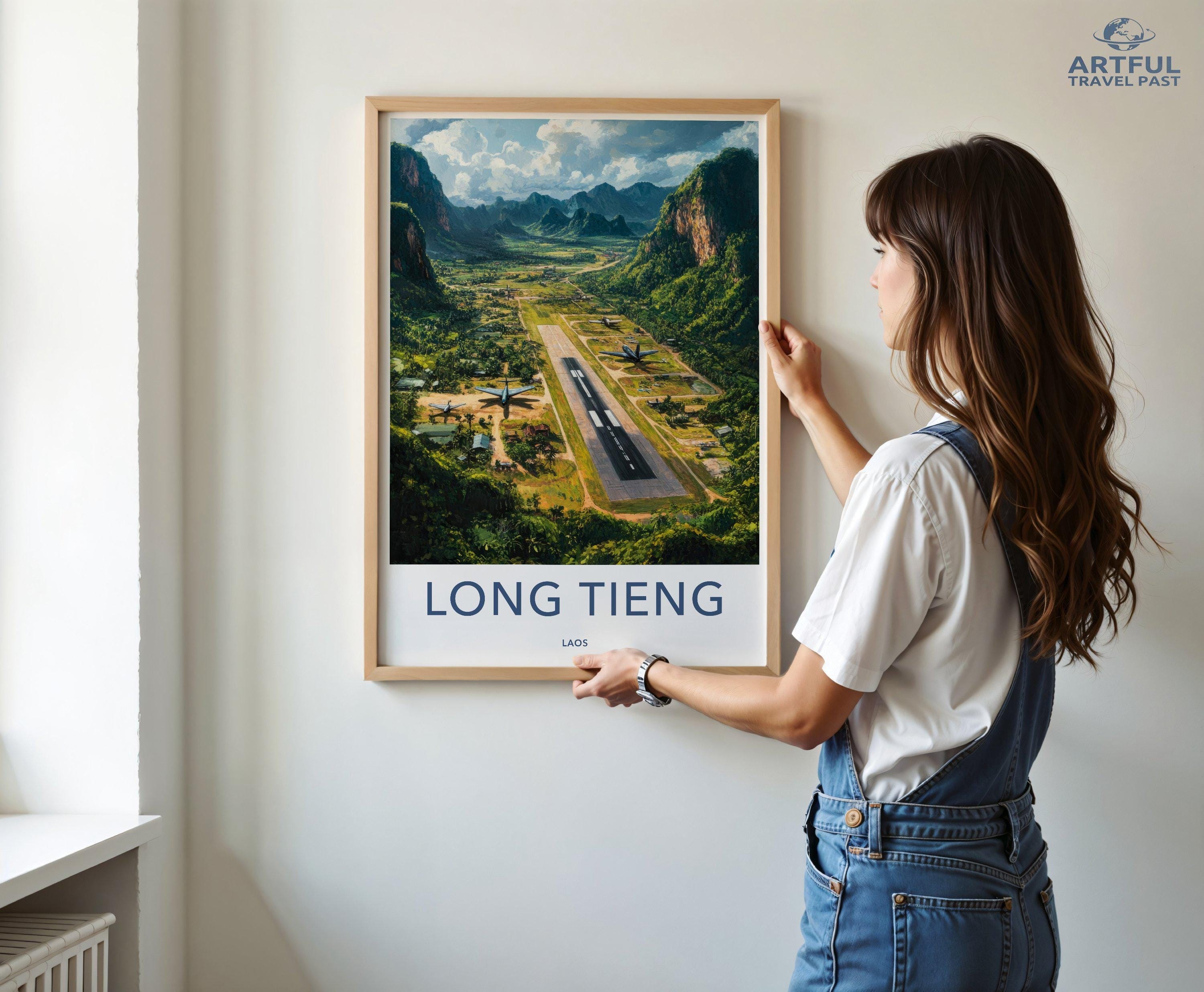 Long Tieng Poster - Laos Wall Art