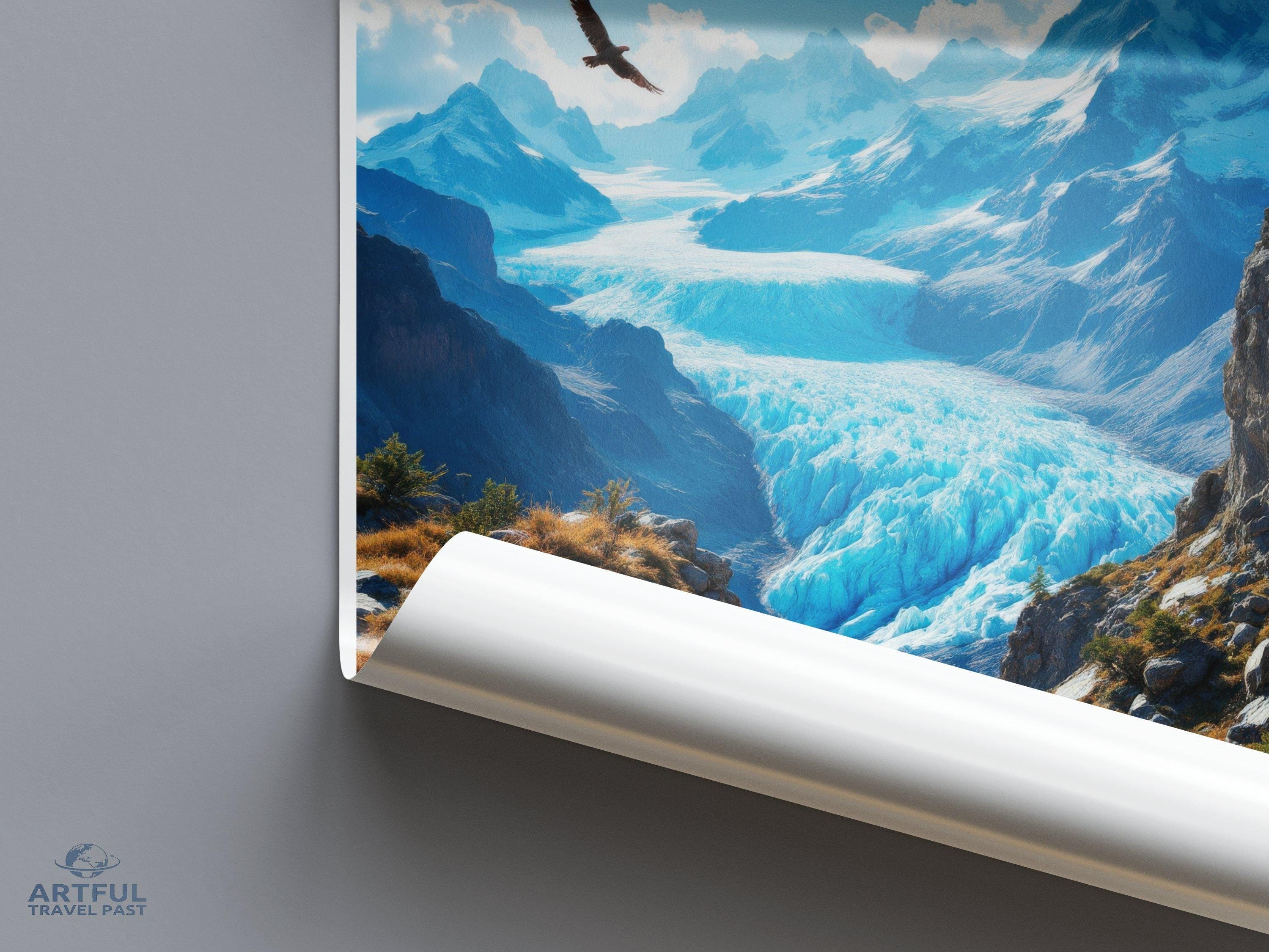 Los Glaciares National Park Poster