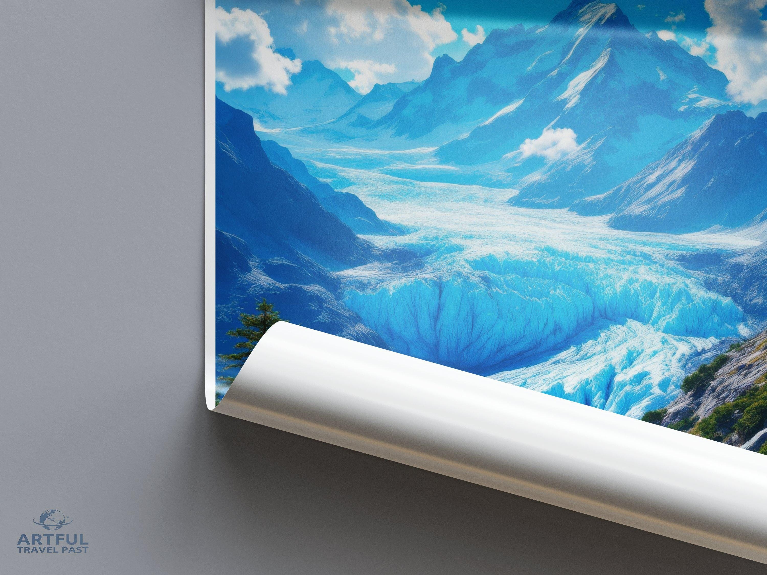 Los Glaciares National Park Poster | Argentina Wall Art