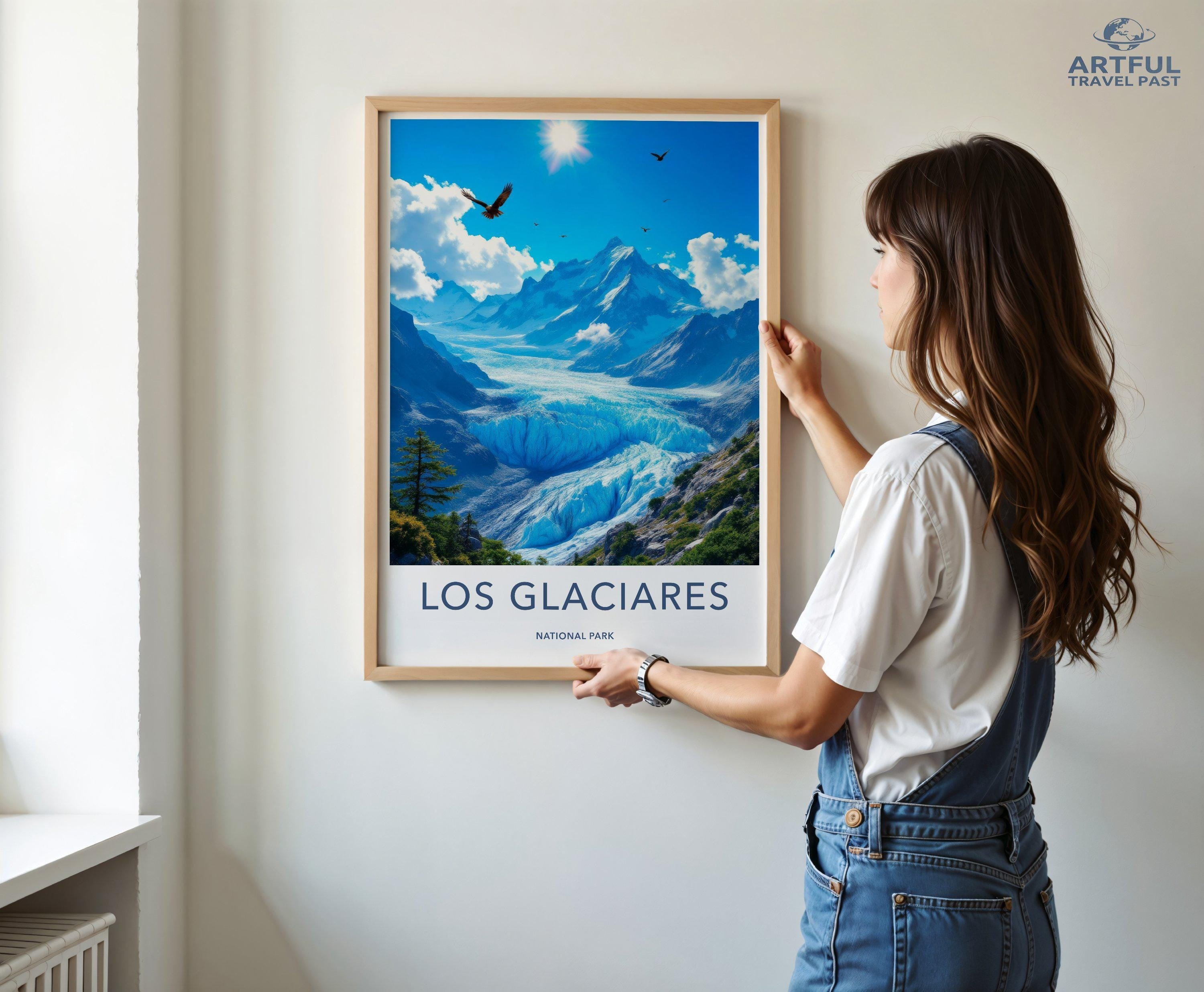 Los Glaciares National Park Poster | Argentina Wall Art