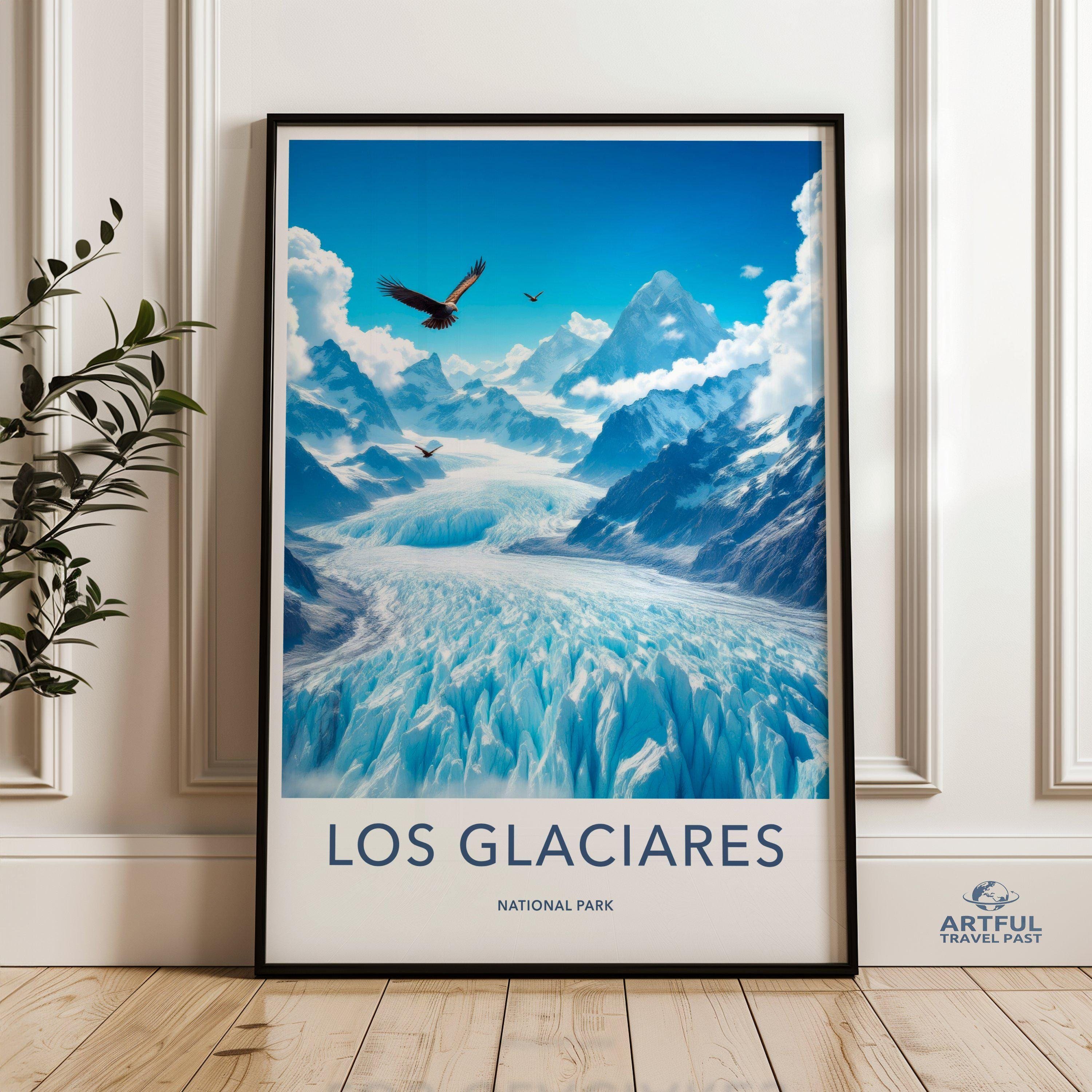 Los Glaciares National Park Poster | Argentina Wall Art