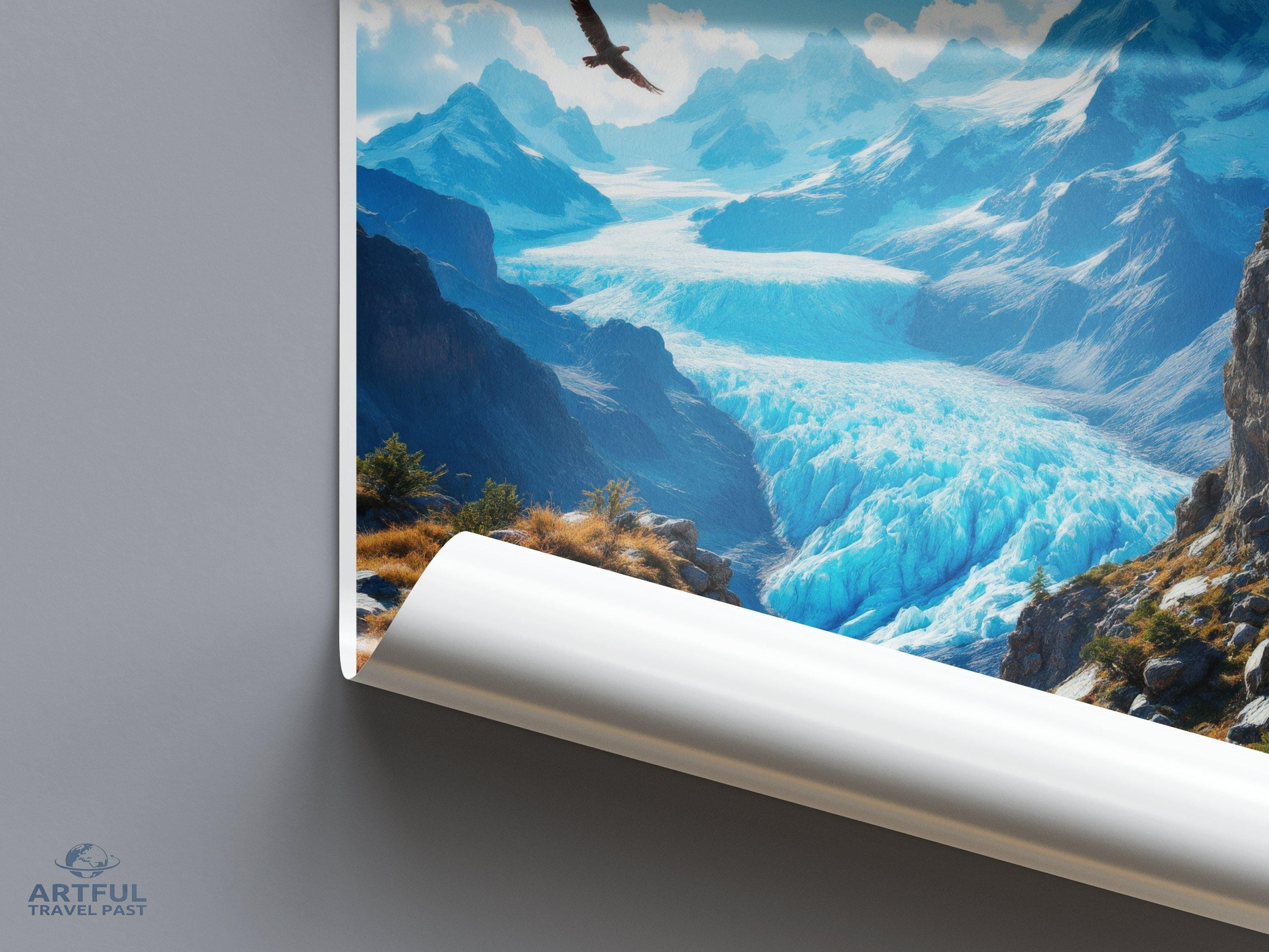 Los Glaciares National Park Poster | Argentina Wall Art