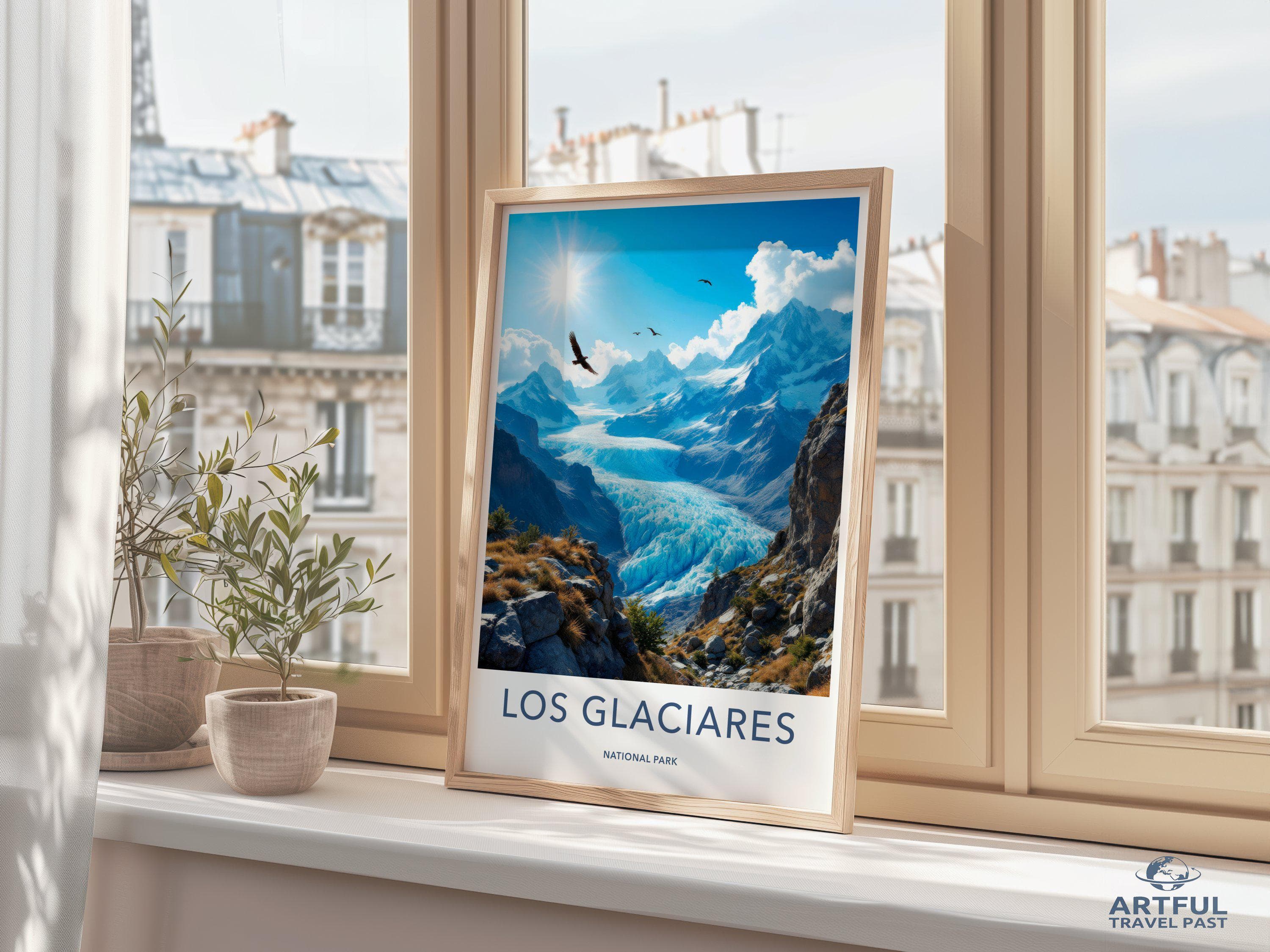 Los Glaciares National Park Poster | Argentina Wall Art