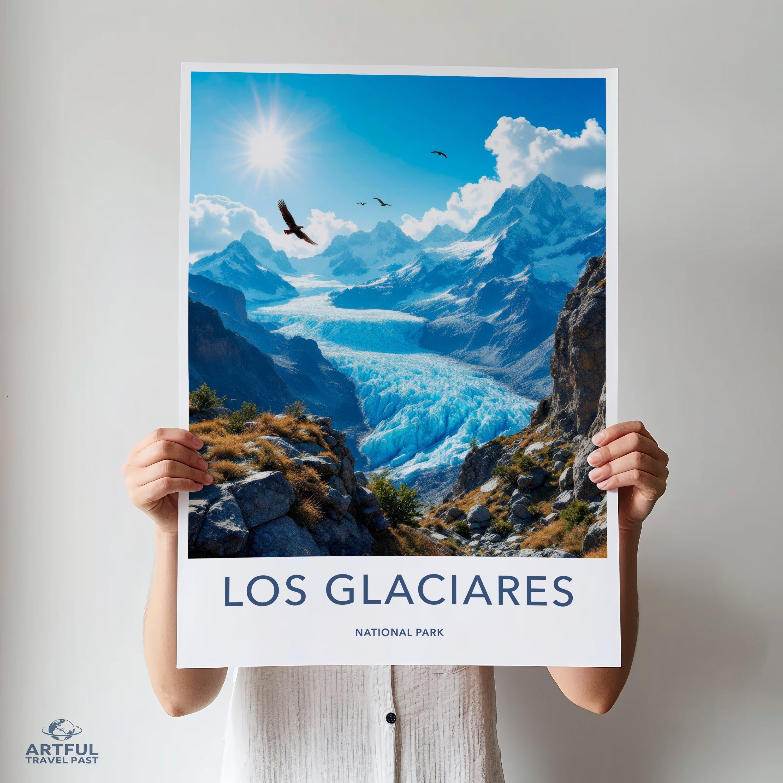 Los Glaciares National Park Poster | Argentina Wall Art