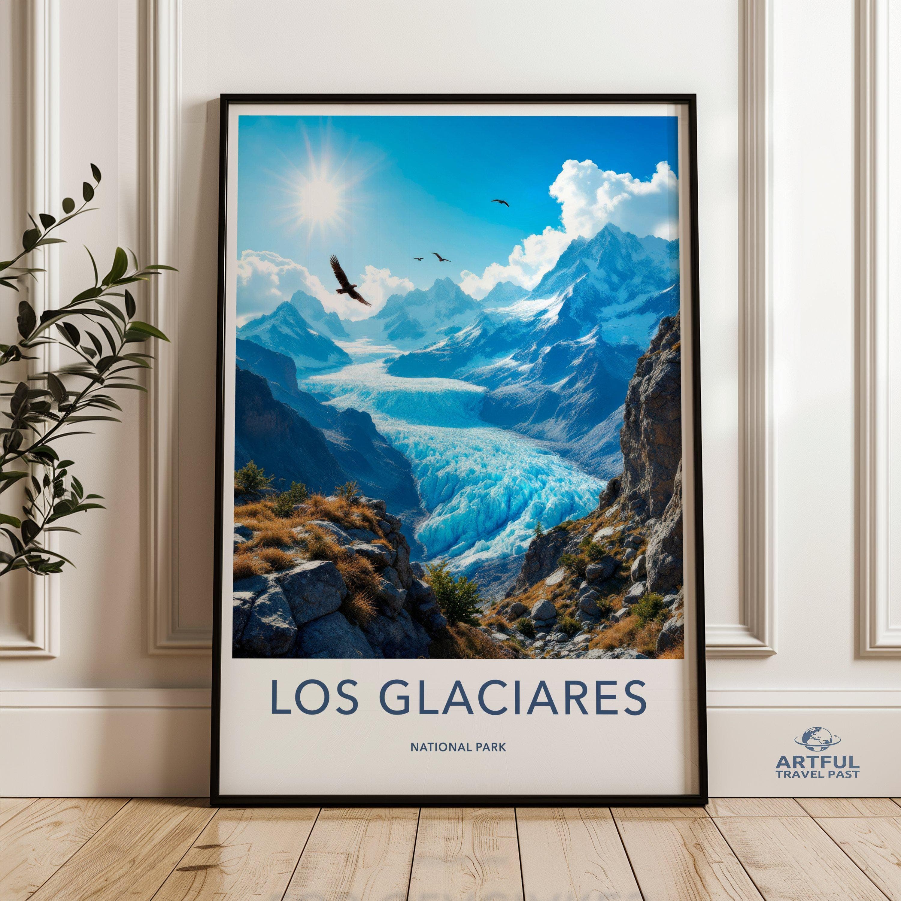 Los Glaciares National Park Poster | Argentina Wall Art