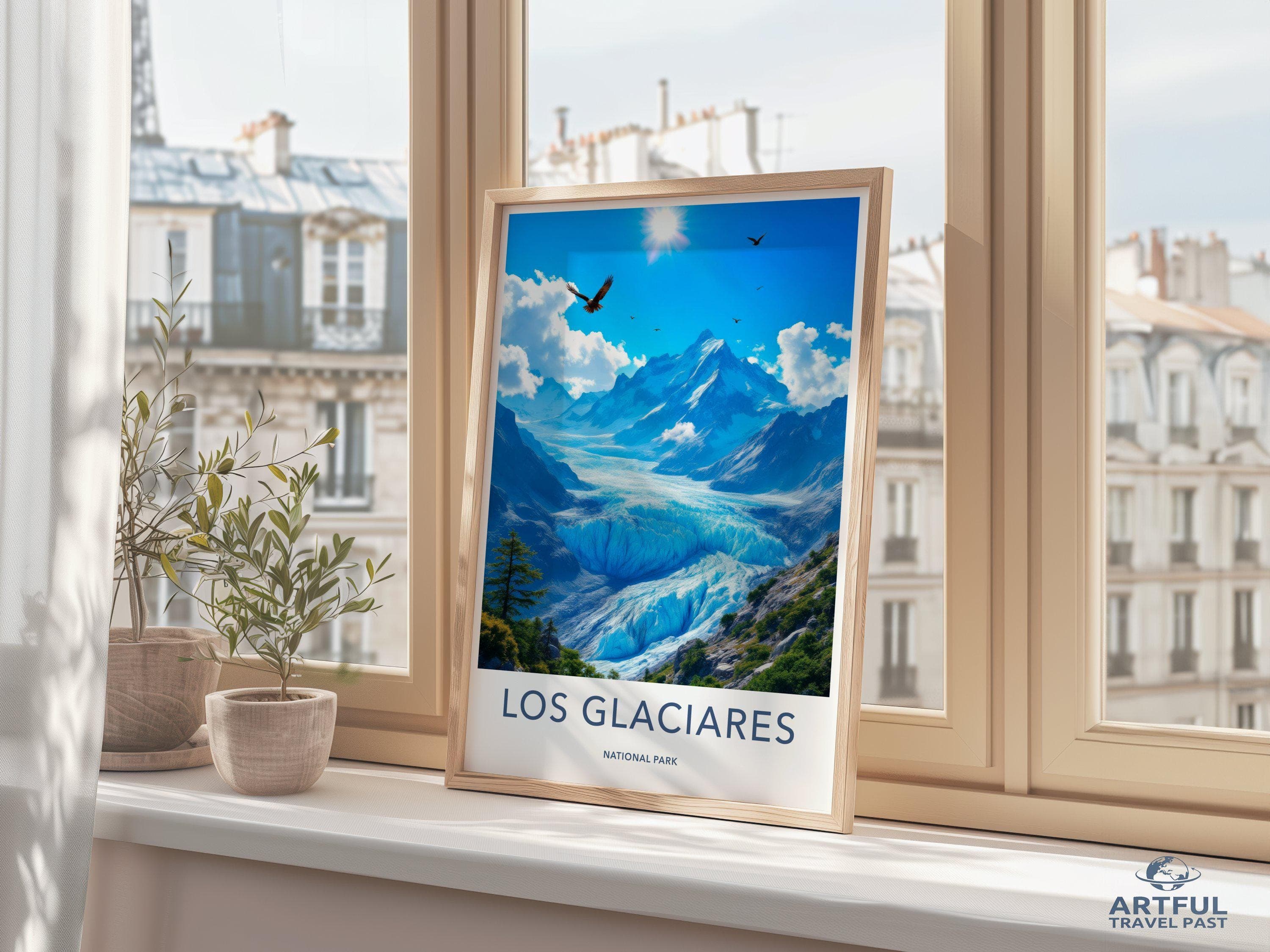 Los Glaciares Poster - Argentina National Park