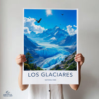 Los Glaciares Poster - Argentina National Park