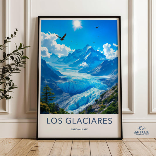 Los Glaciares Poster - Argentina National Park