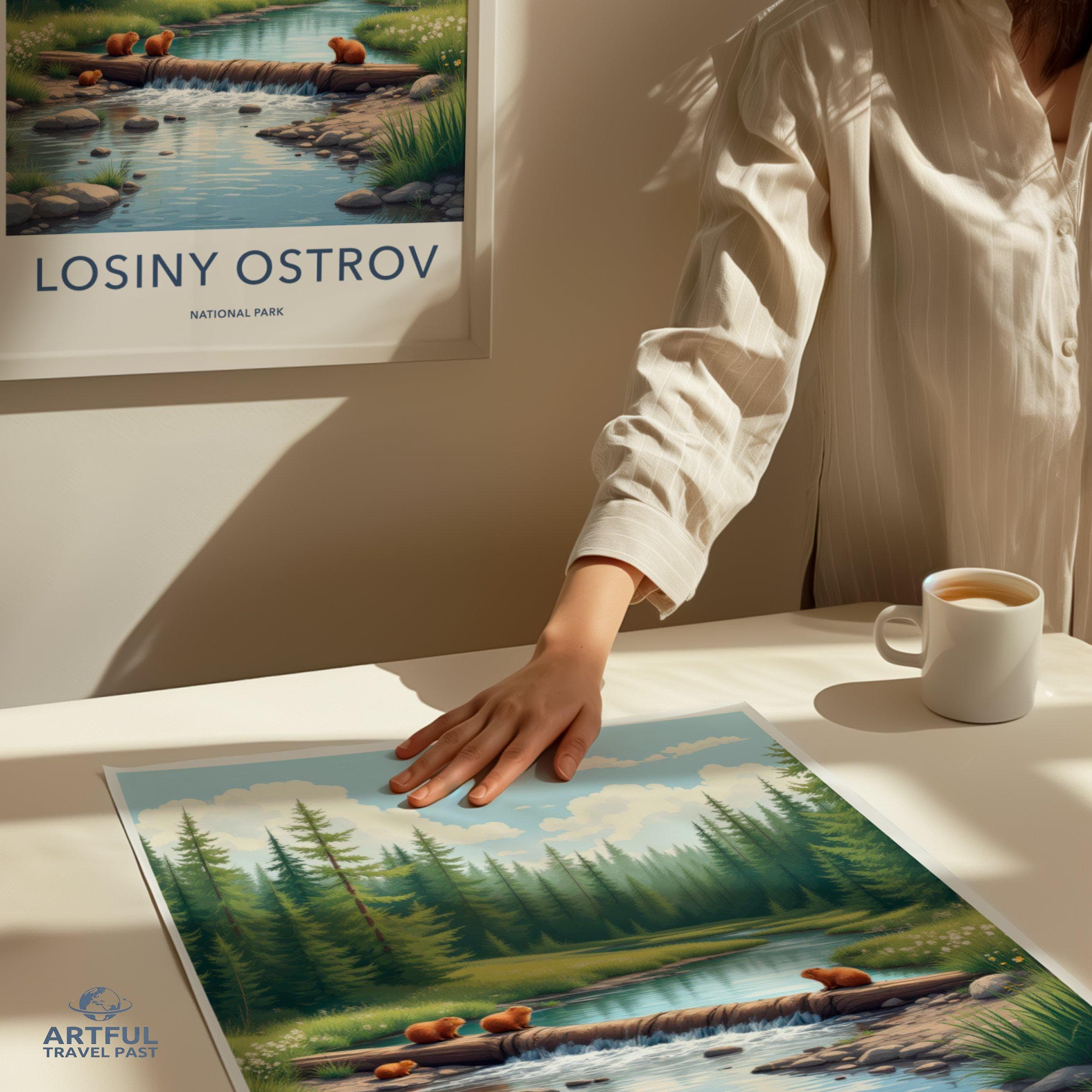 Losiny Ostrov National Park Poster | Russia Wall Art