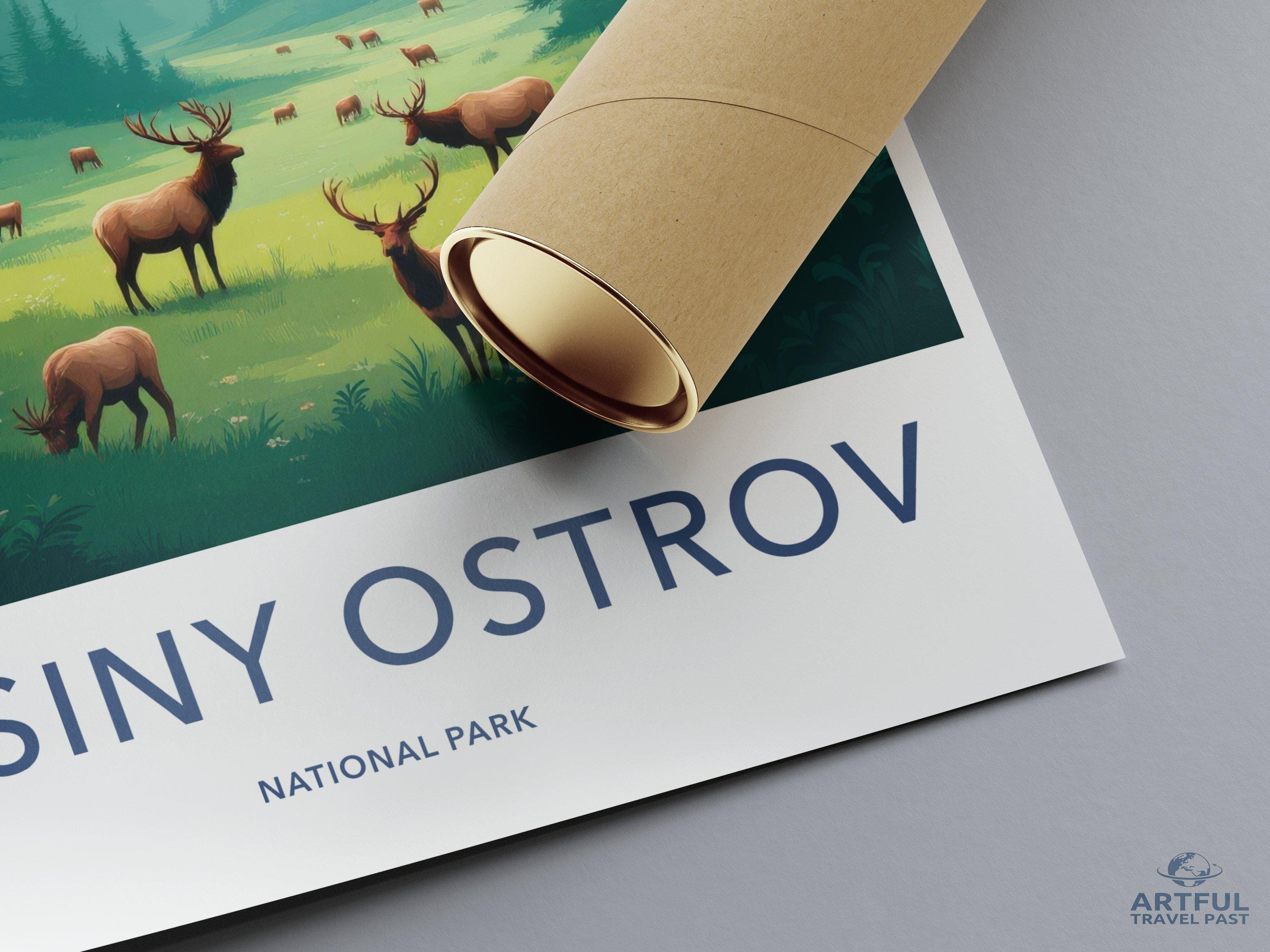 Losiny Ostrov National Park Poster | Russia Wall Art