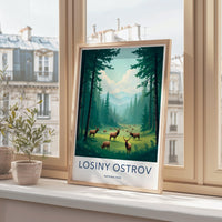 Losiny Ostrov National Park Poster | Russia Wall Art