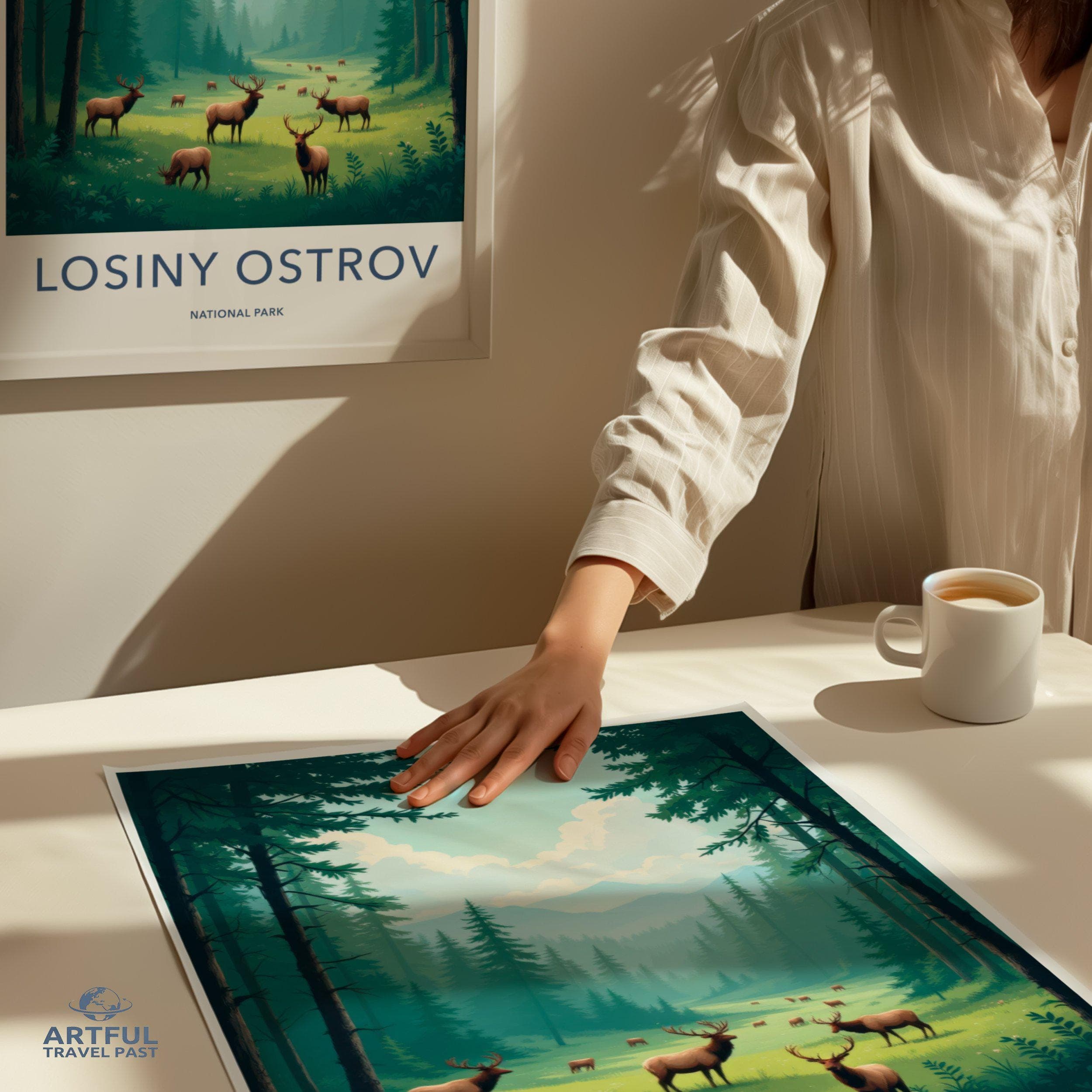 Losiny Ostrov National Park Poster | Russia Wall Art