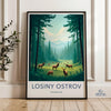 Losiny Ostrov National Park Poster | Russia Wall Art