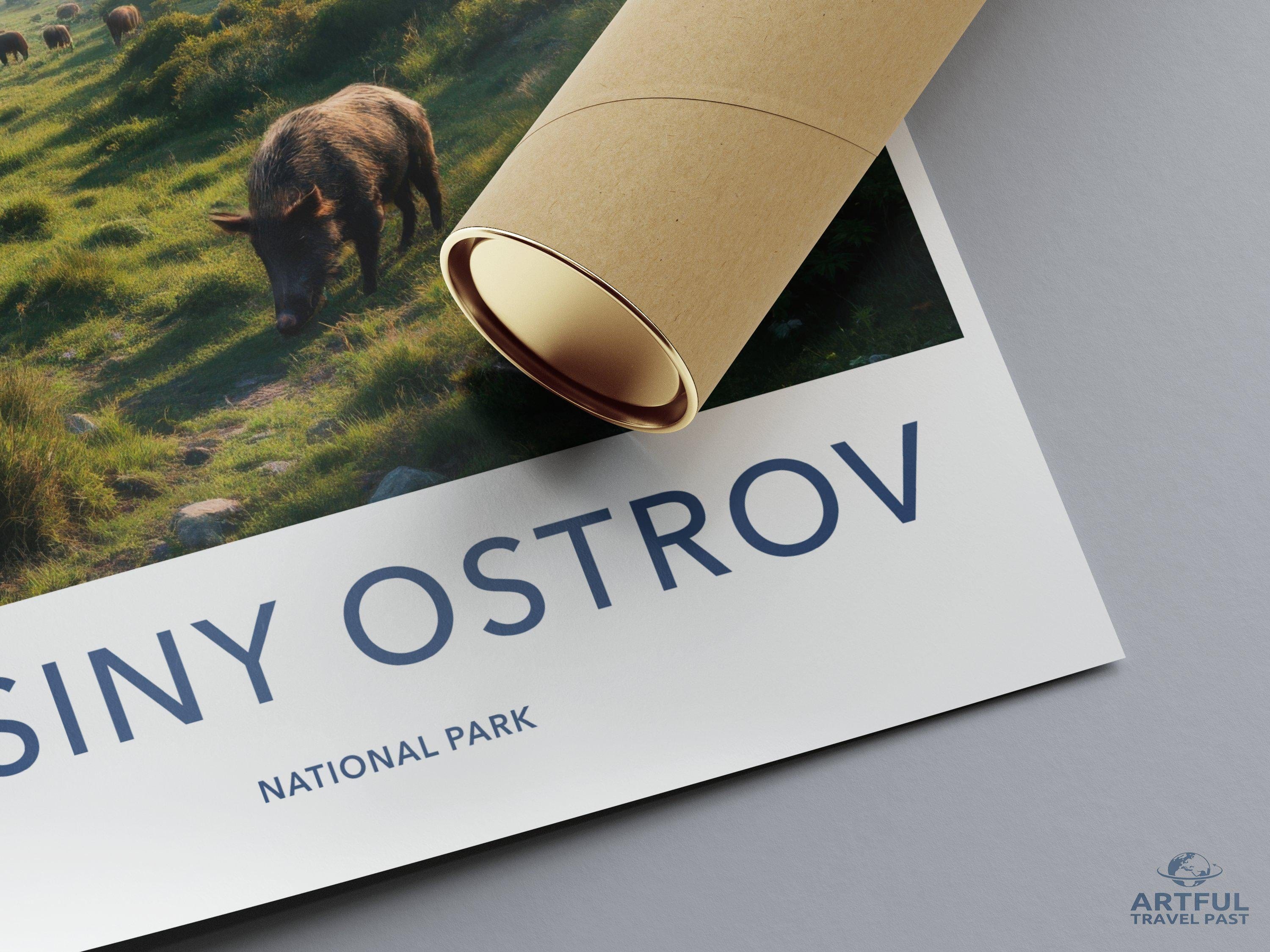 Losiny Ostrov National Park Poster | Russia Wall Art