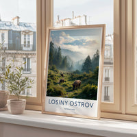 Losiny Ostrov National Park Poster | Russia Wall Art