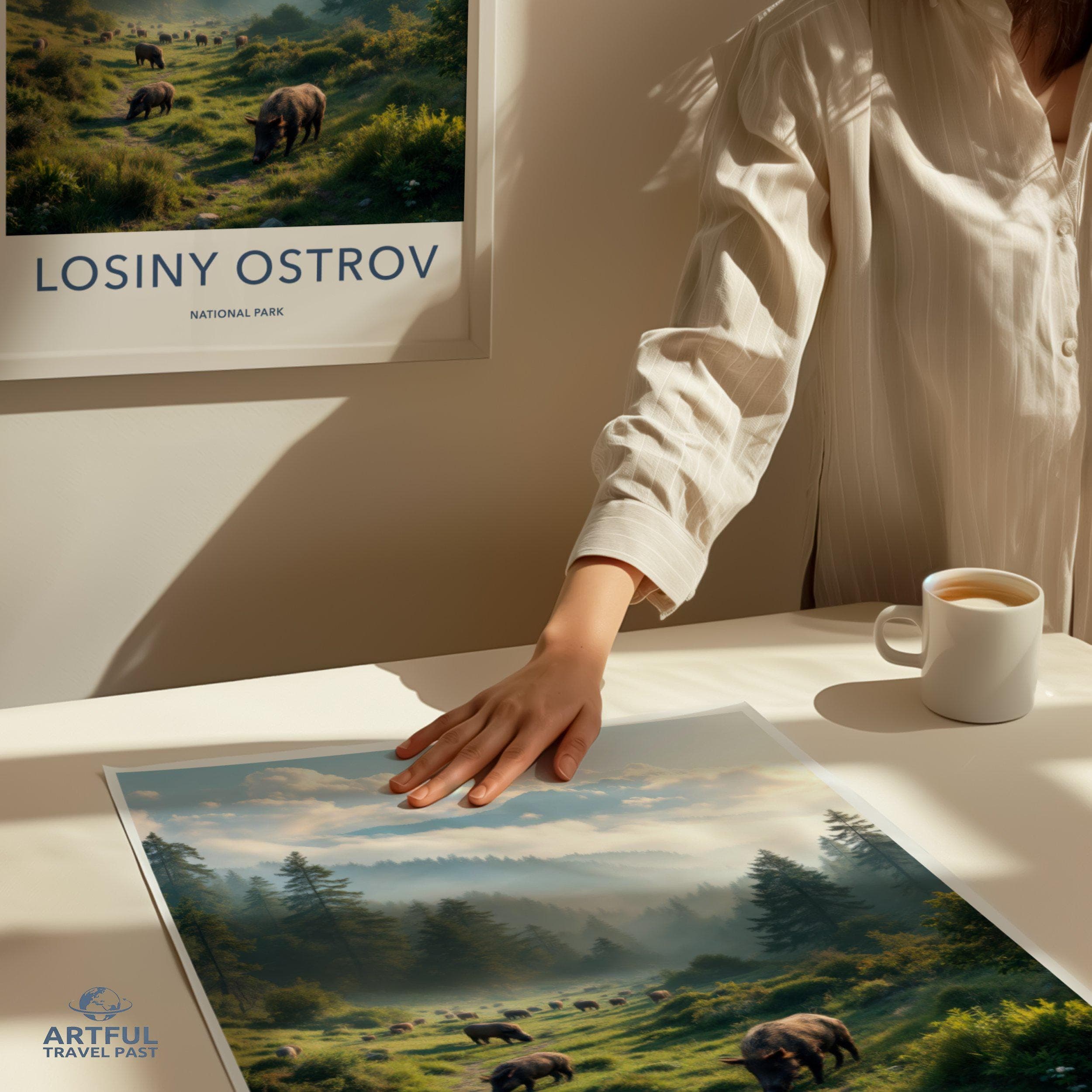 Losiny Ostrov National Park Poster | Russia Wall Art