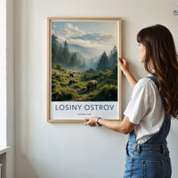 Losiny Ostrov National Park Poster | Russia Wall Art
