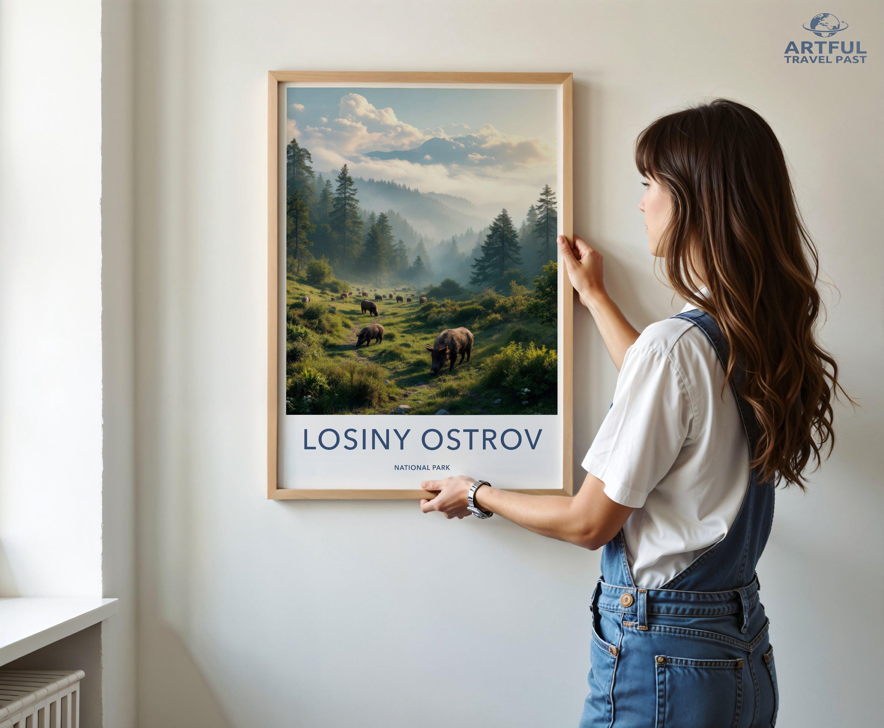 Losiny Ostrov National Park Poster | Russia Wall Art