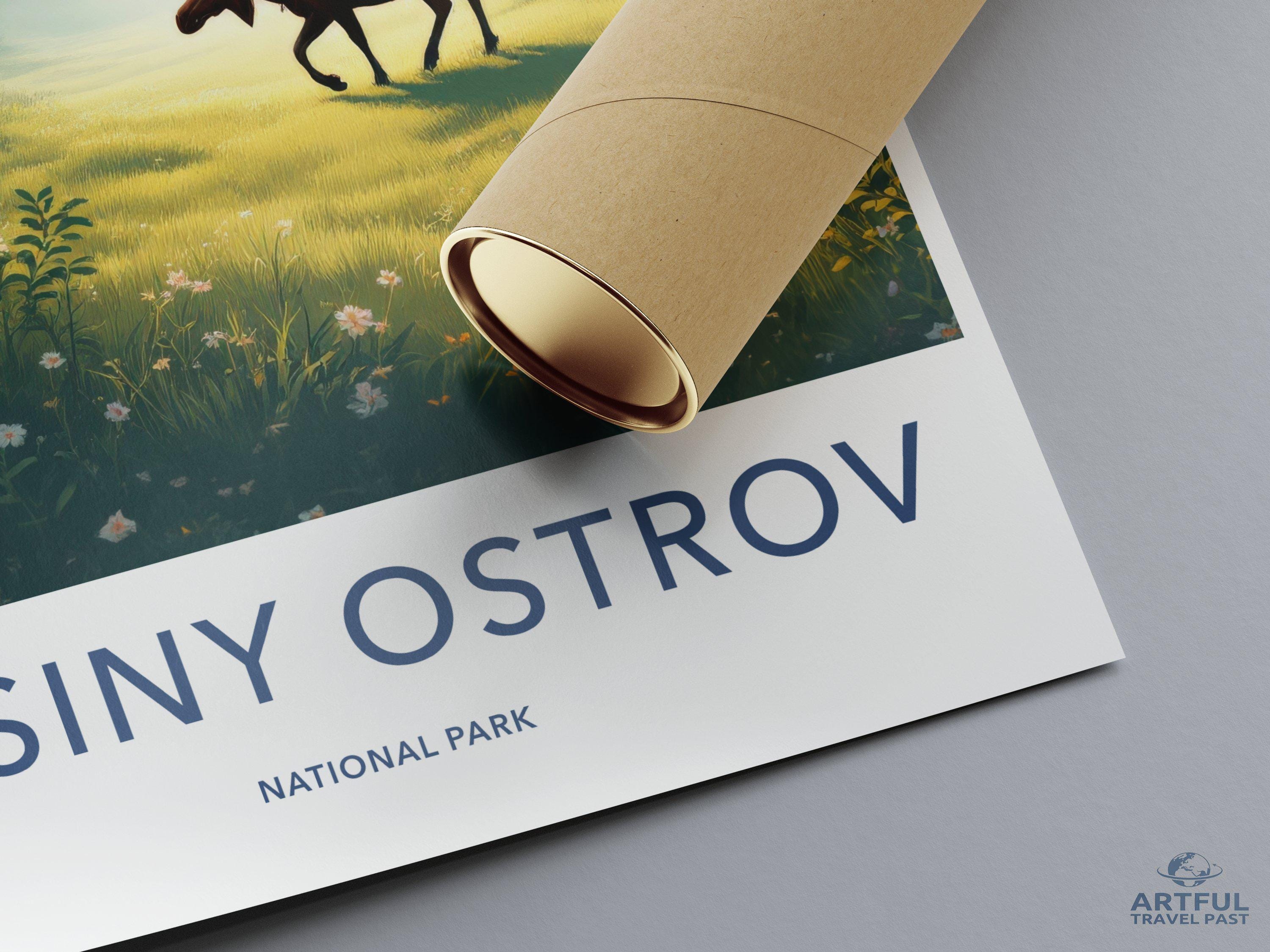 Losiny Ostrov National Park Poster | Russia Wall Art