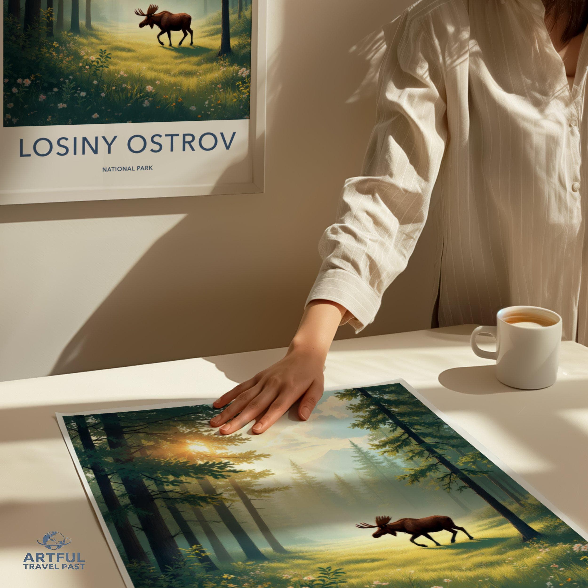 Losiny Ostrov National Park Poster | Russia Wall Art