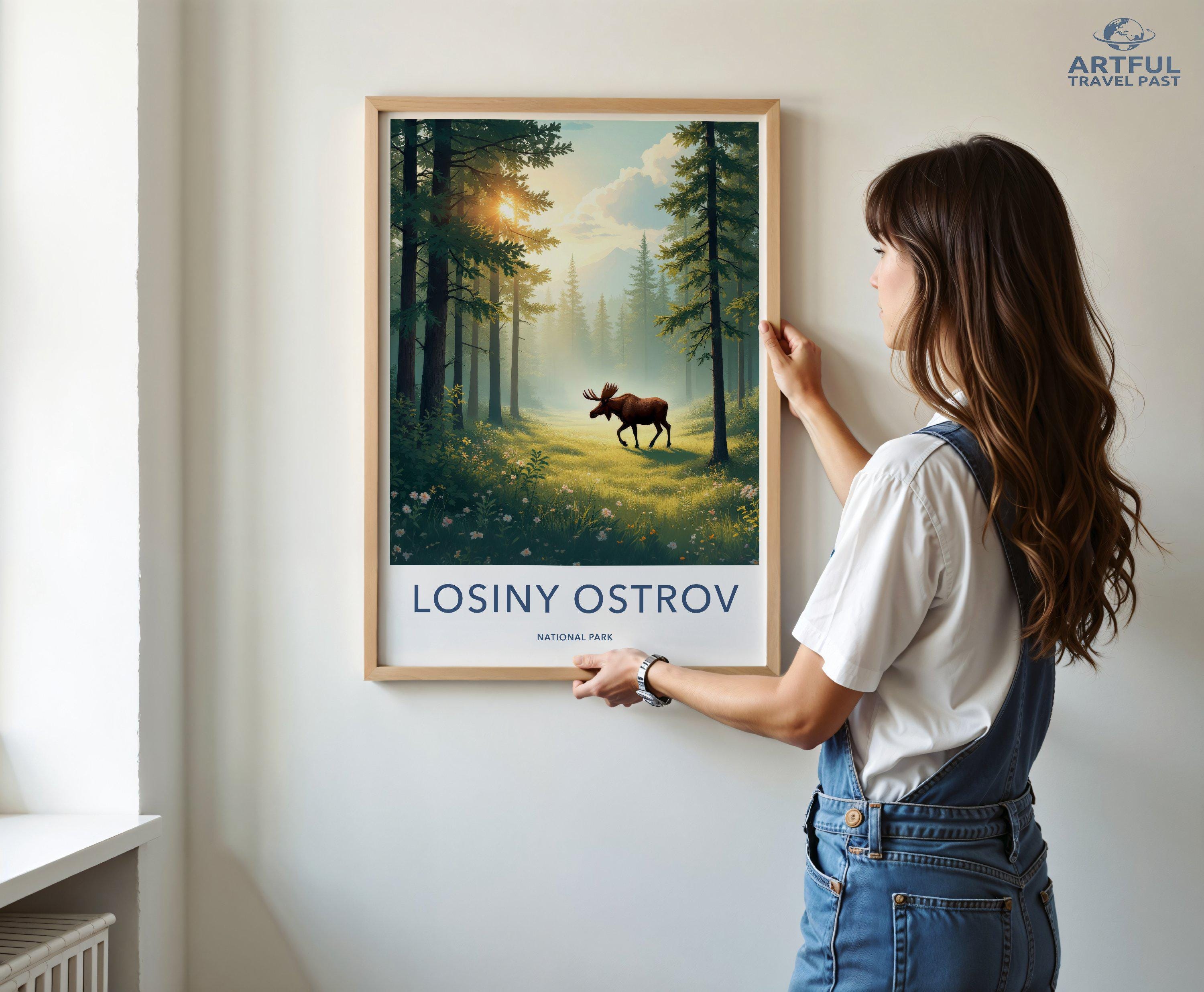 Losiny Ostrov National Park Poster | Russia Wall Art