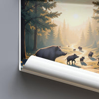 Losiny Ostrov National Park Poster | Russia Wall Art