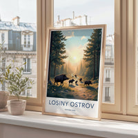 Losiny Ostrov National Park Poster | Russia Wall Art