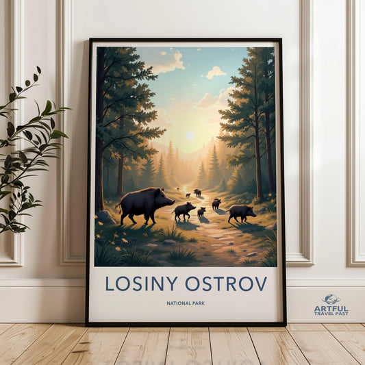 Losiny Ostrov Poster - Russia Wall Art