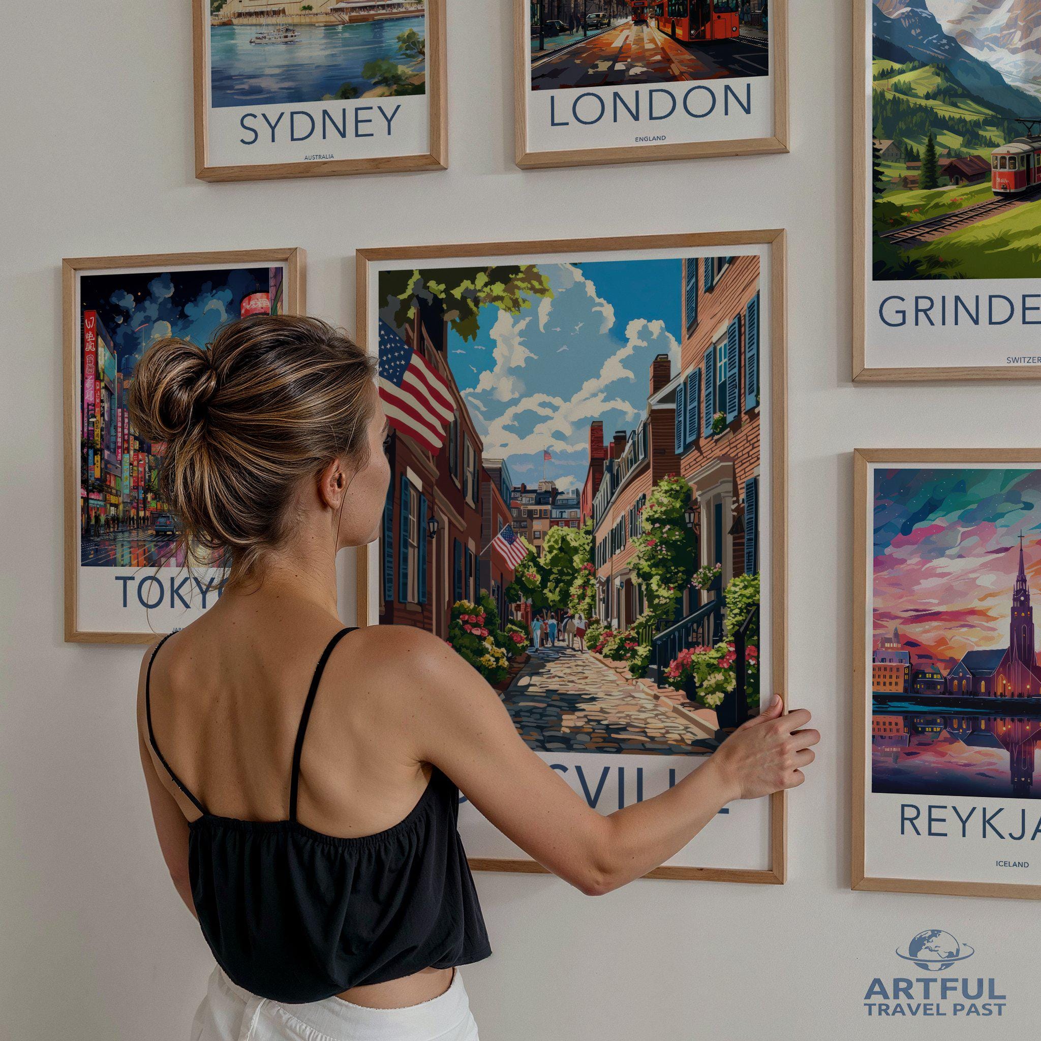 Louisville Poster - Kentucky Wall Art