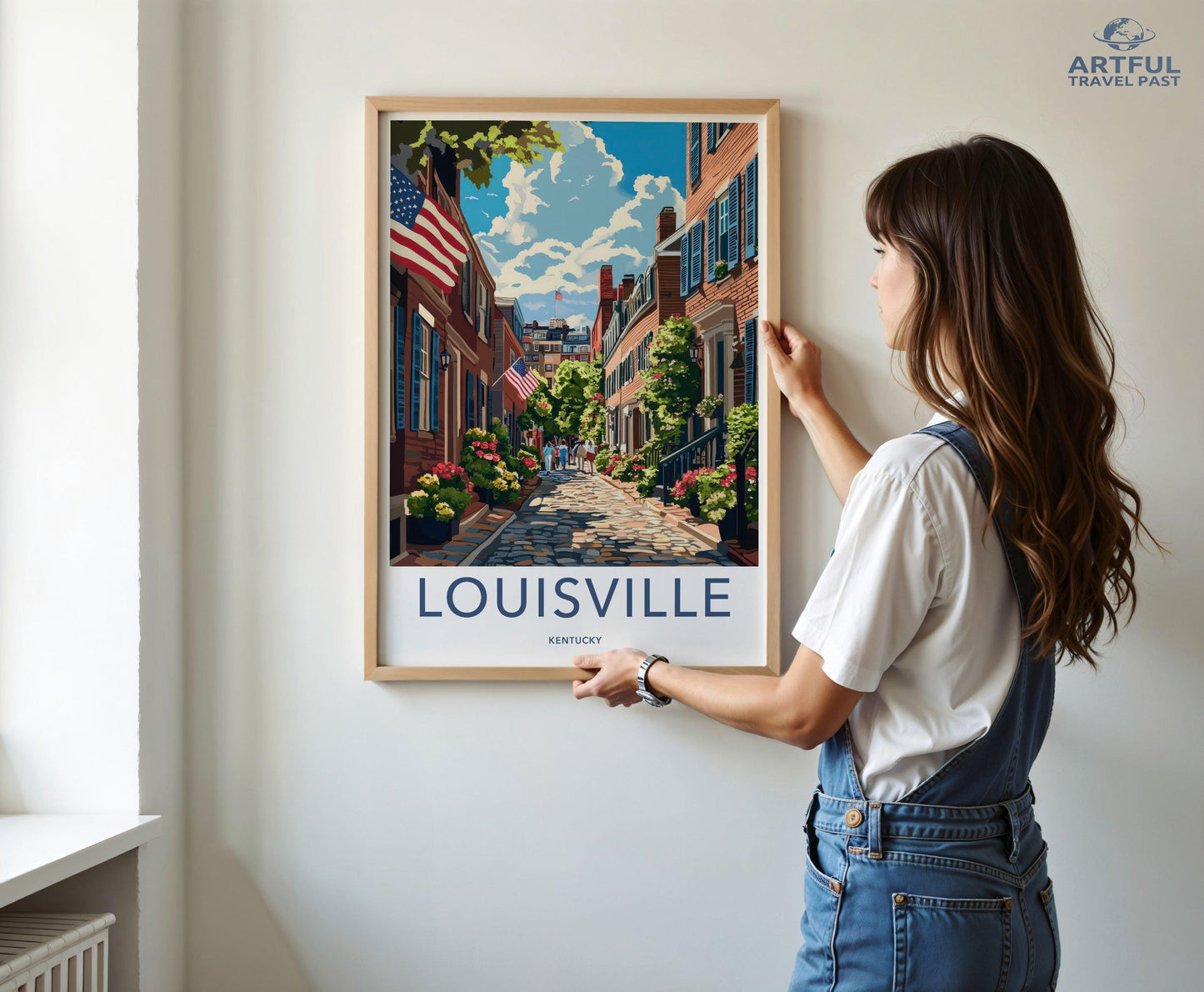 Louisville Poster - Kentucky Wall Art