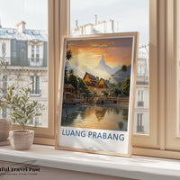Luang Prabang Laos Poster