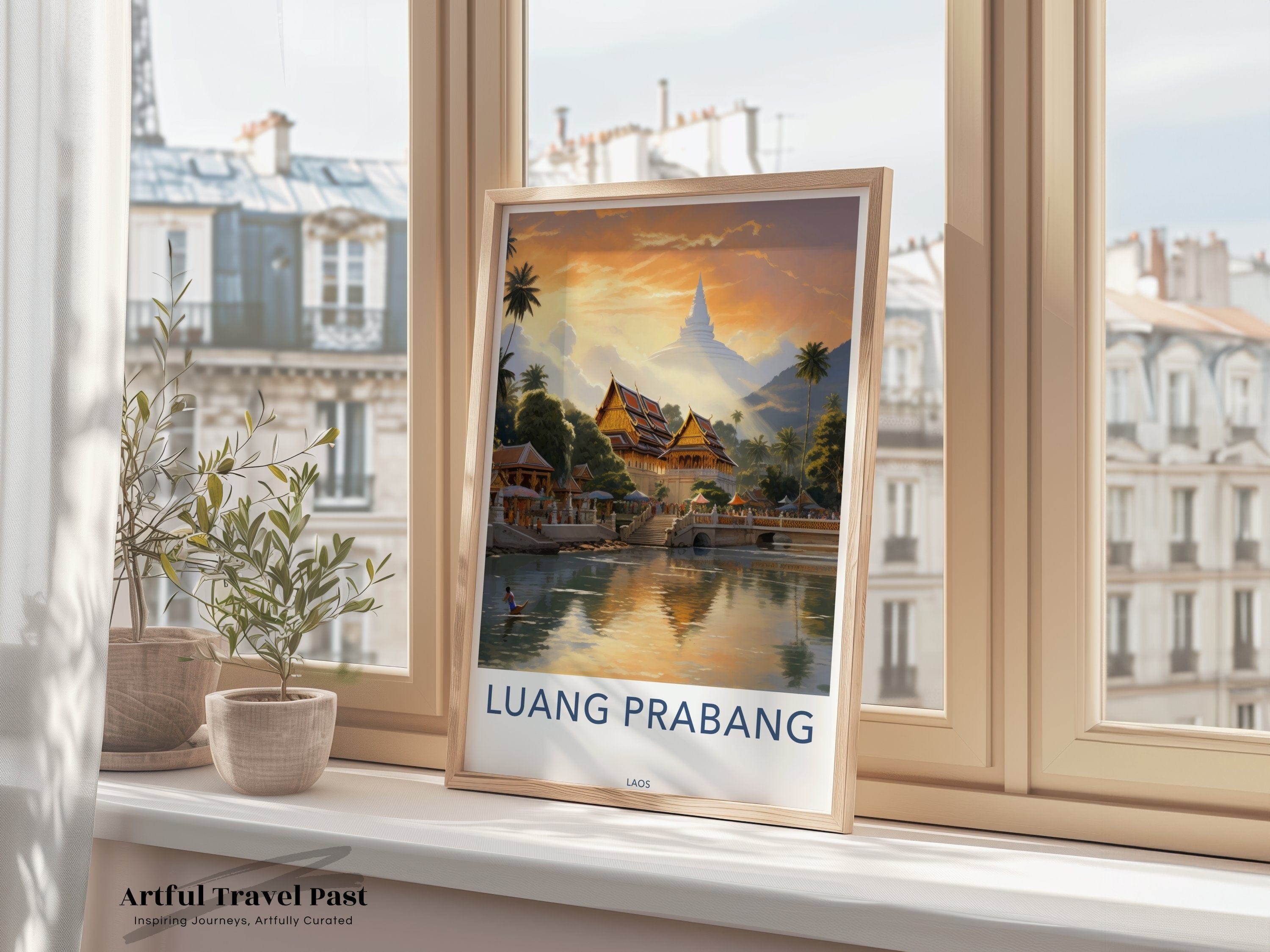 Luang Prabang Laos Poster