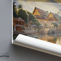 Luang Prabang Laos Poster
