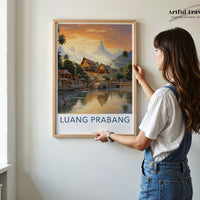 Luang Prabang Laos Poster