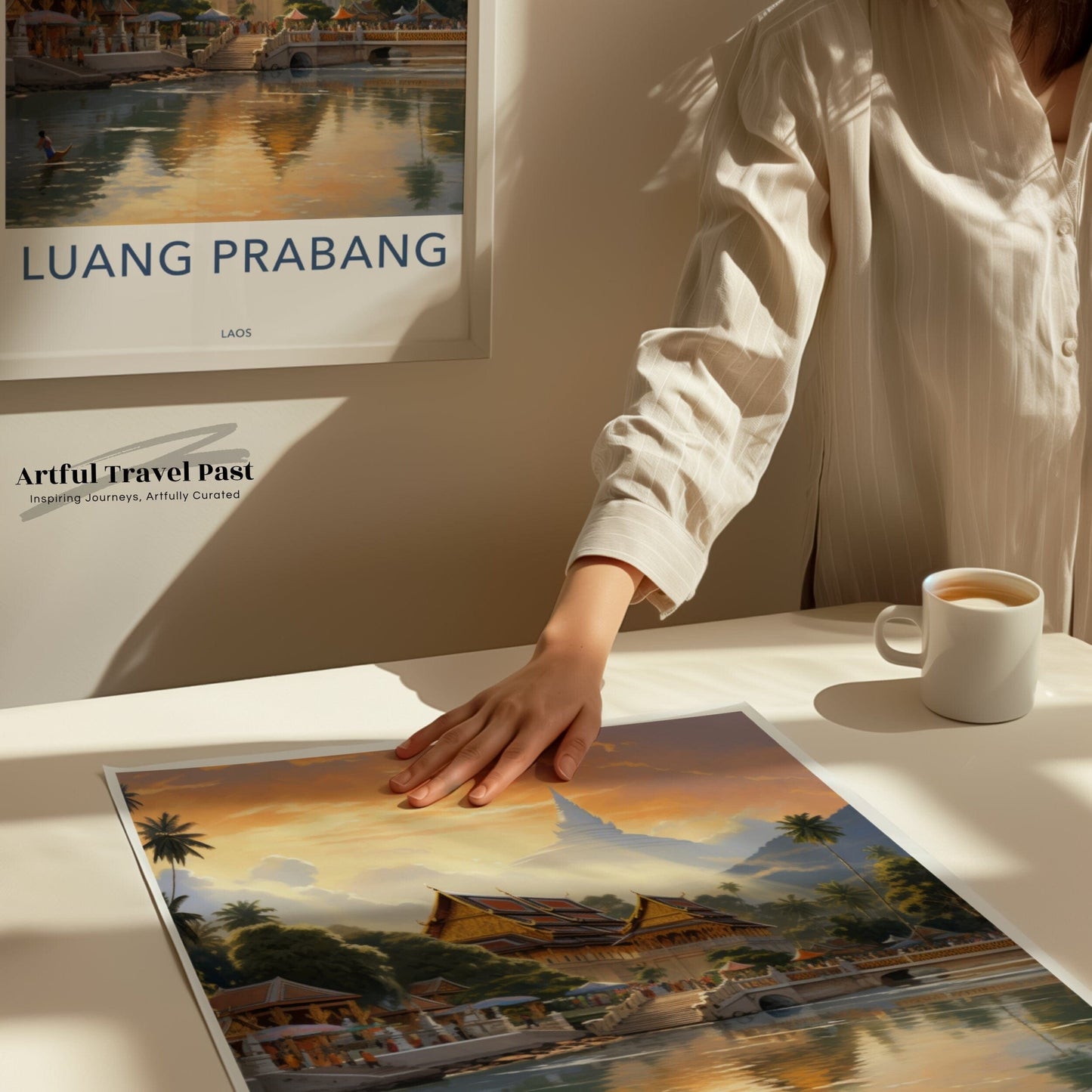 Luang Prabang Laos Poster